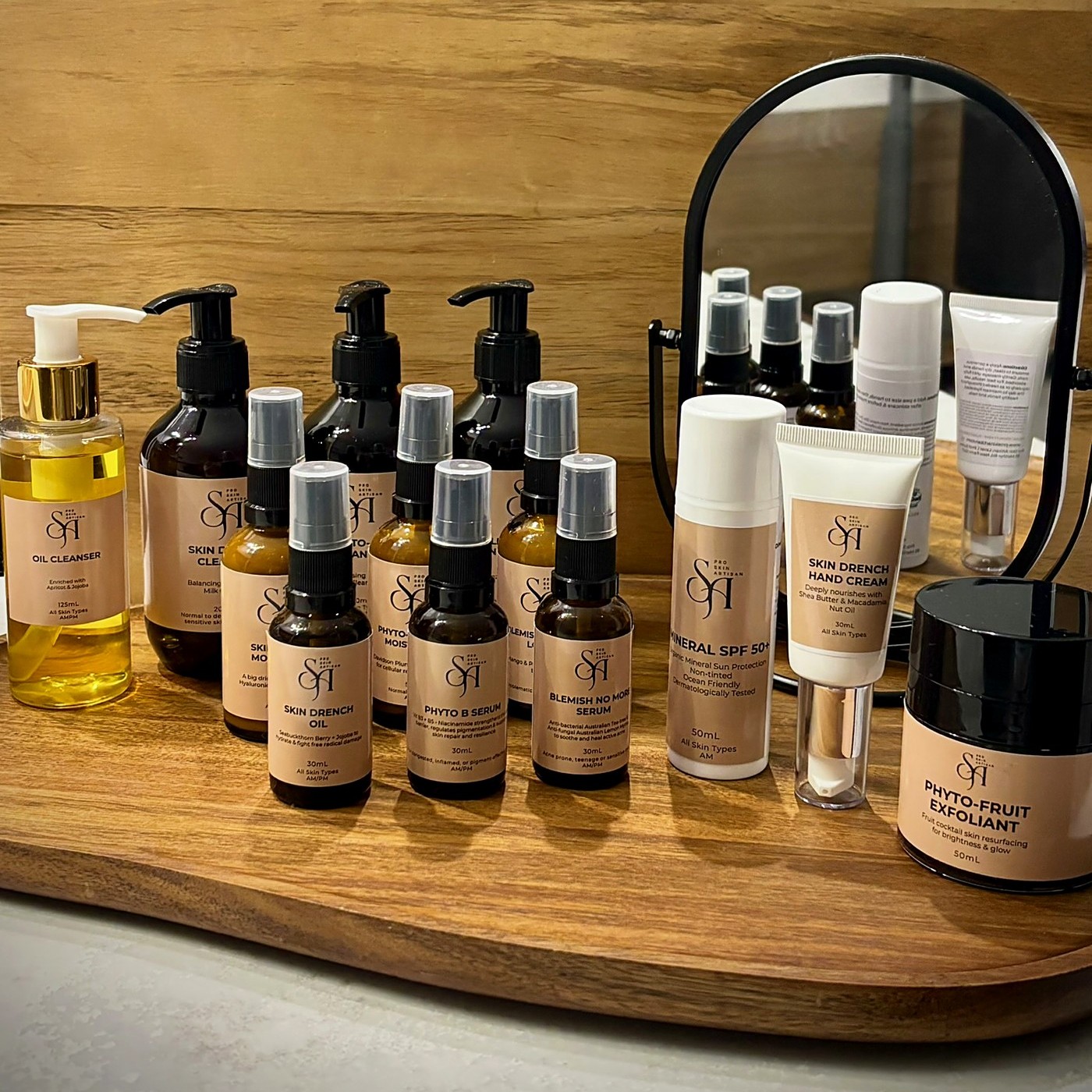 Natural skincare products